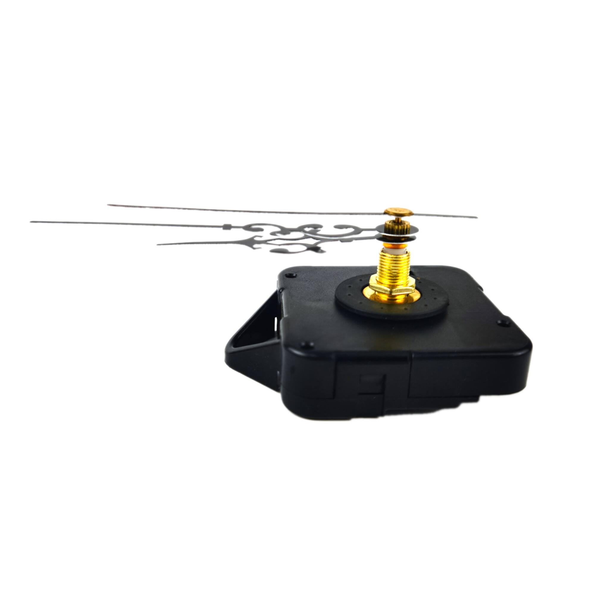 6 Pack: 3/8" Clock Movement Kit with Black Hands by Make Market®